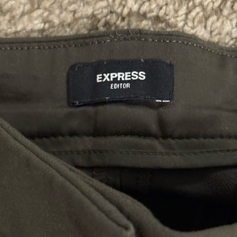 Express Olive Green Pants
